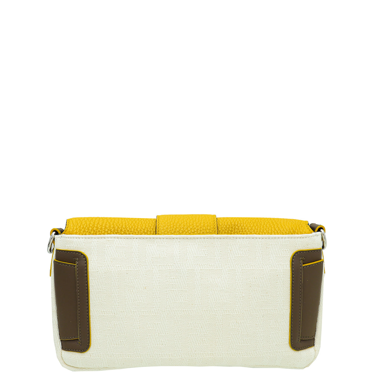 Fendi Tricolor Zucca Baguette Crossbody Bag