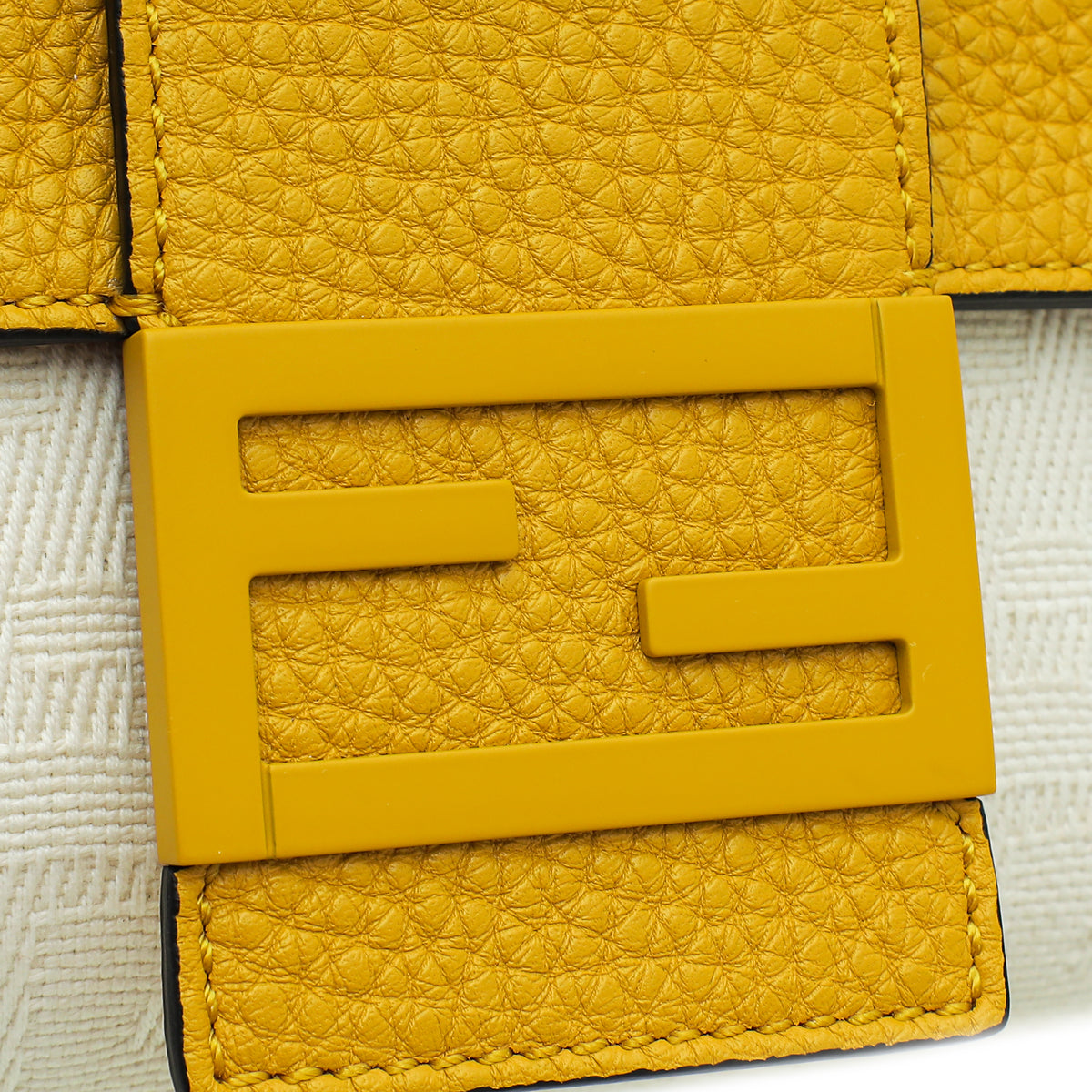 Fendi Tricolor Zucca Baguette Crossbody Bag