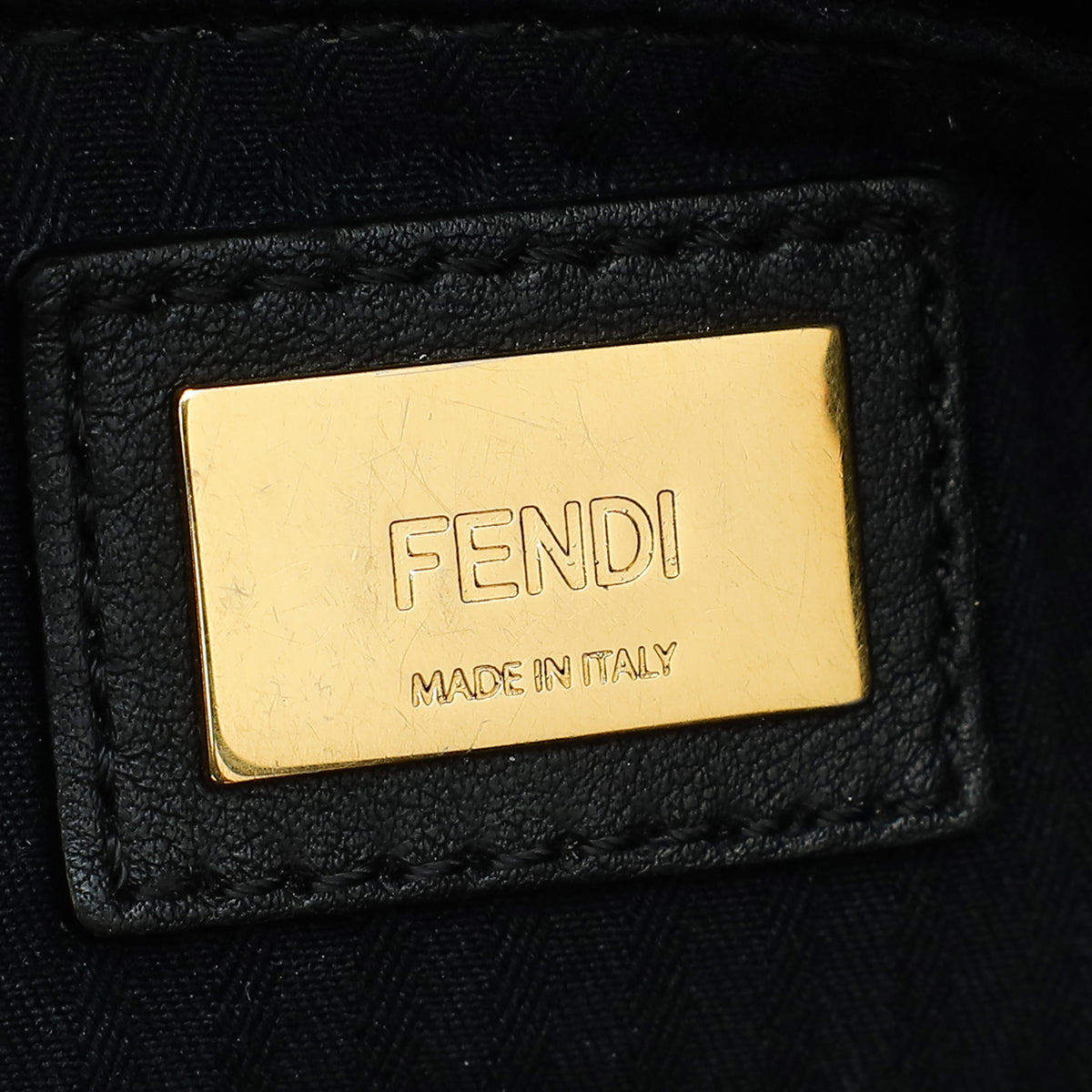 Fendi Black 2 Jours Petite Bag