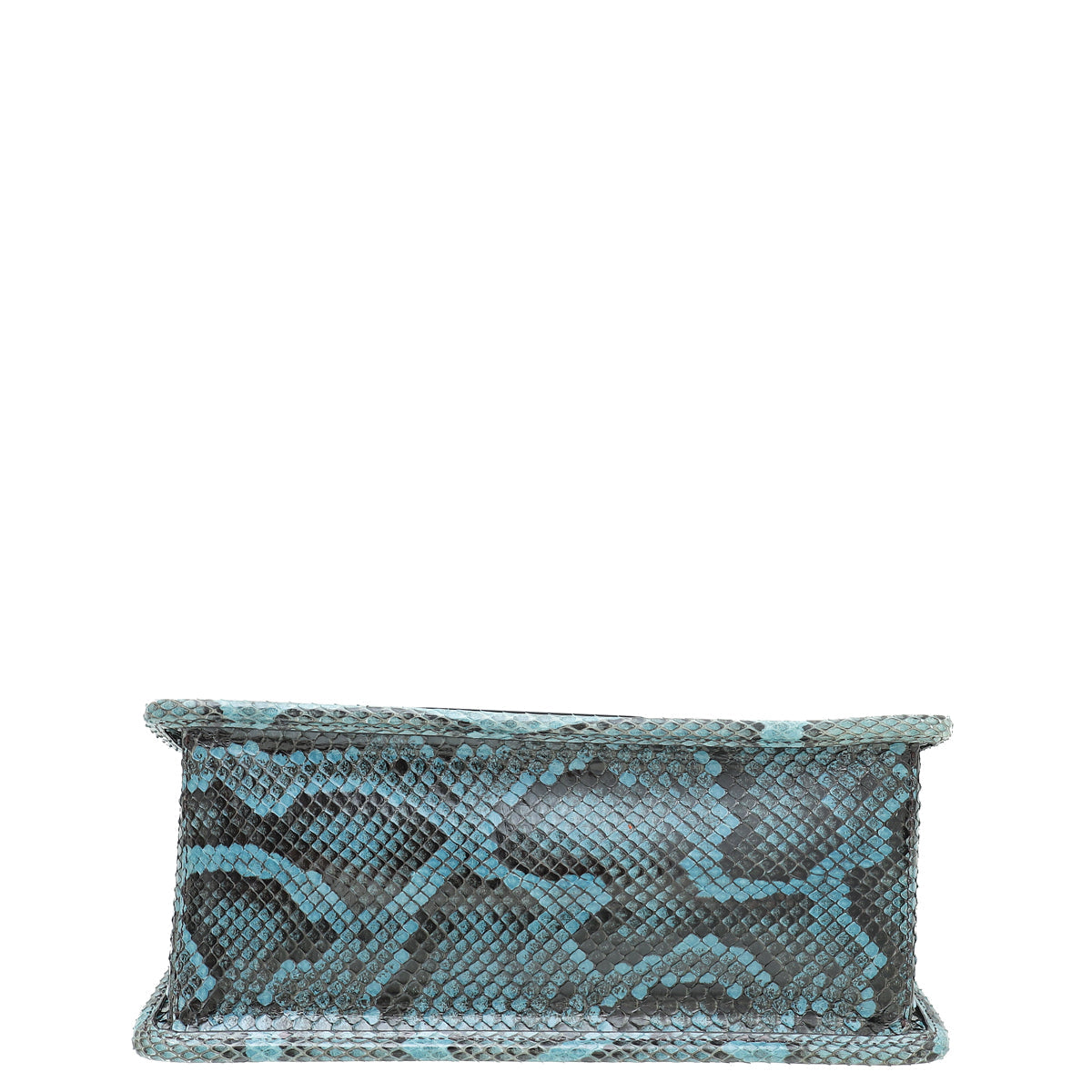 Fendi Bicolor Python Kan I Medium Bag