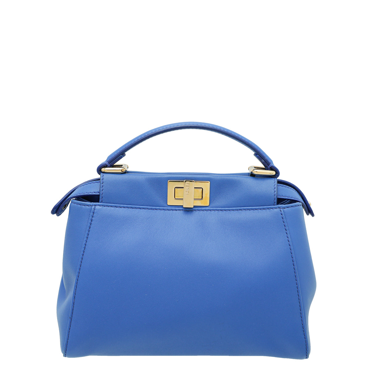 Fendi Blue Peekaboo Mini Bag