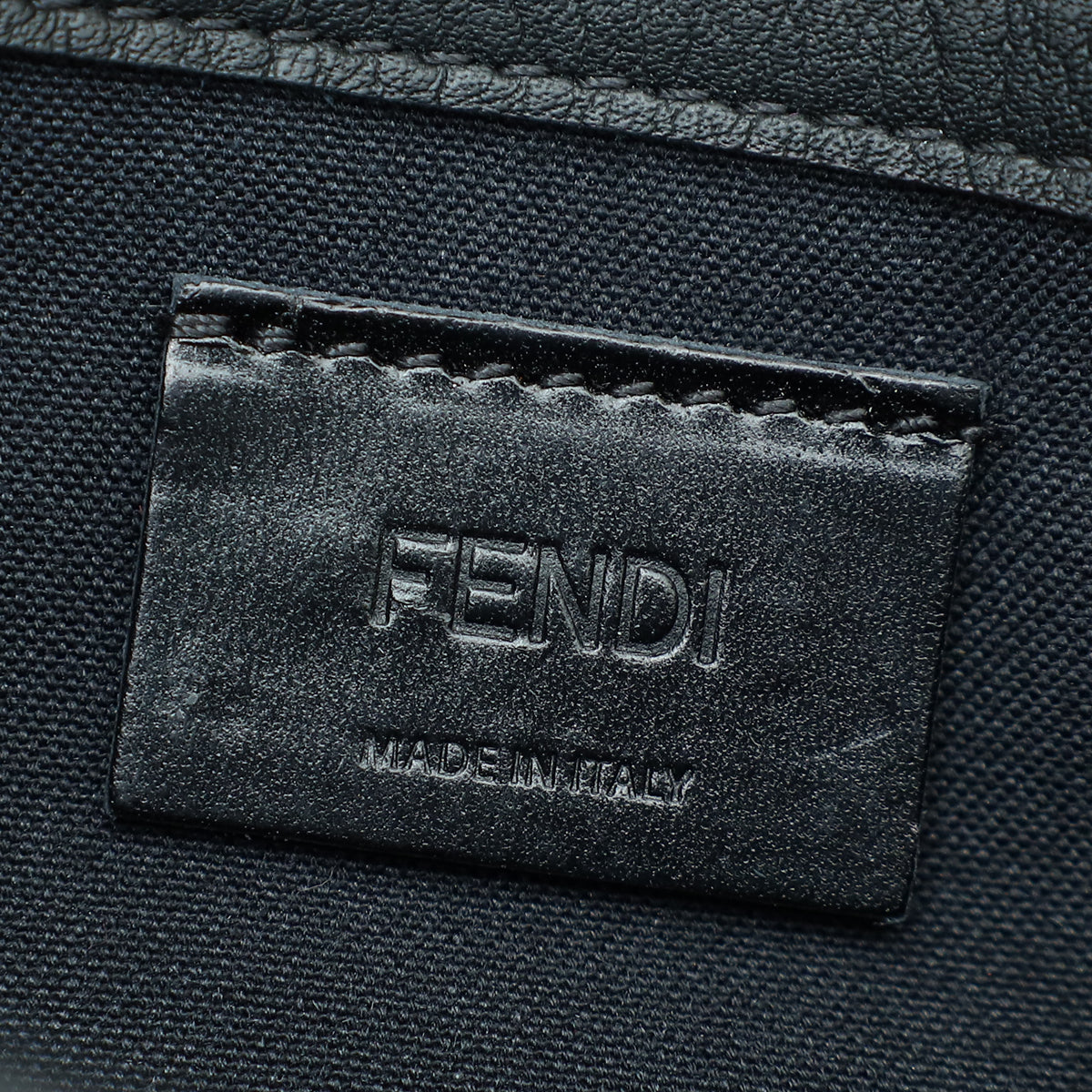 Fendi Black Tube Python Wallet On Chain