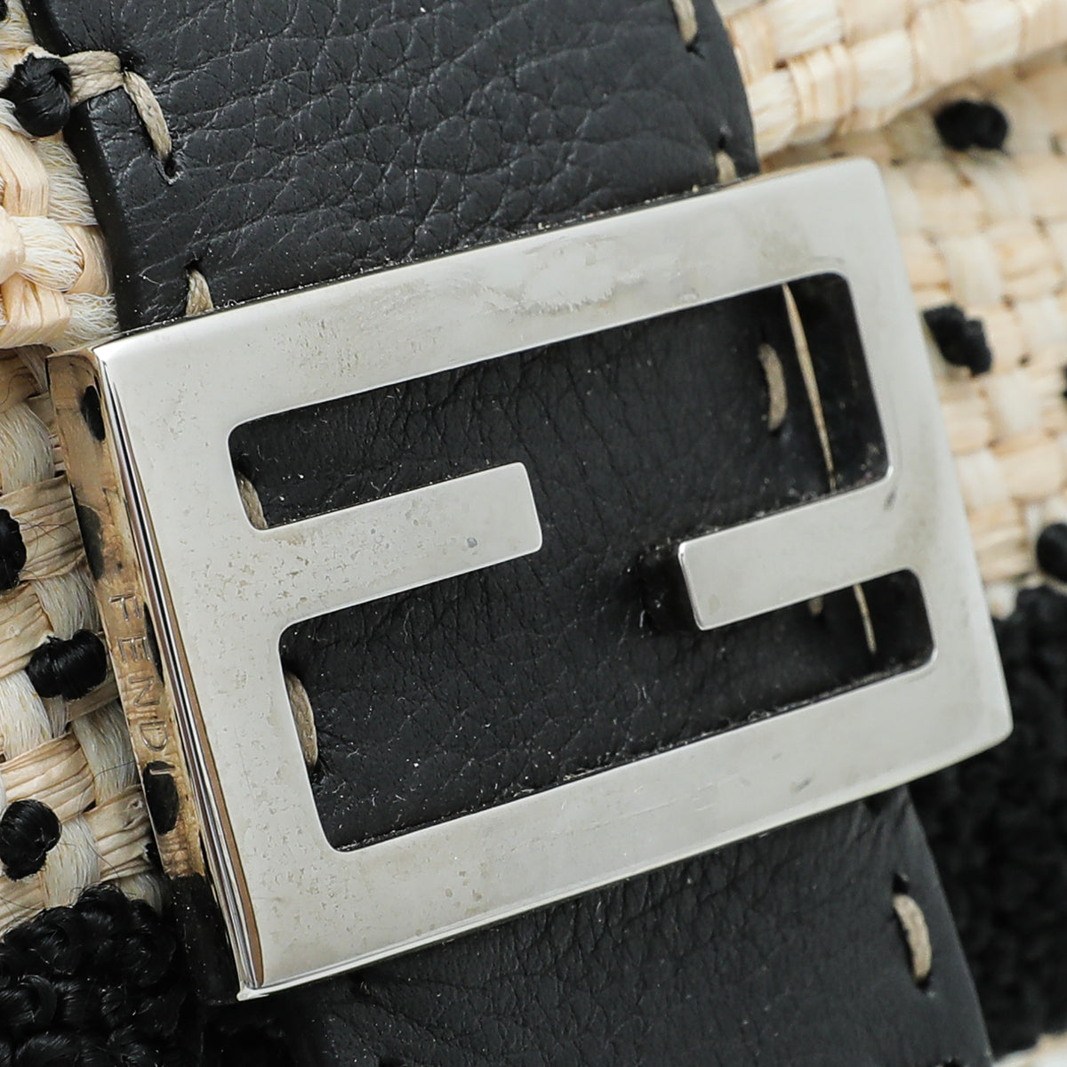 Fendi Bicolor Baguette Selleria Bag