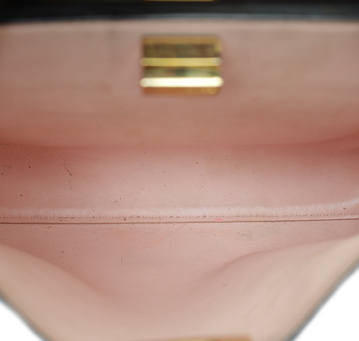 Fendi Brown Peekaboo Essentially Mini Bag