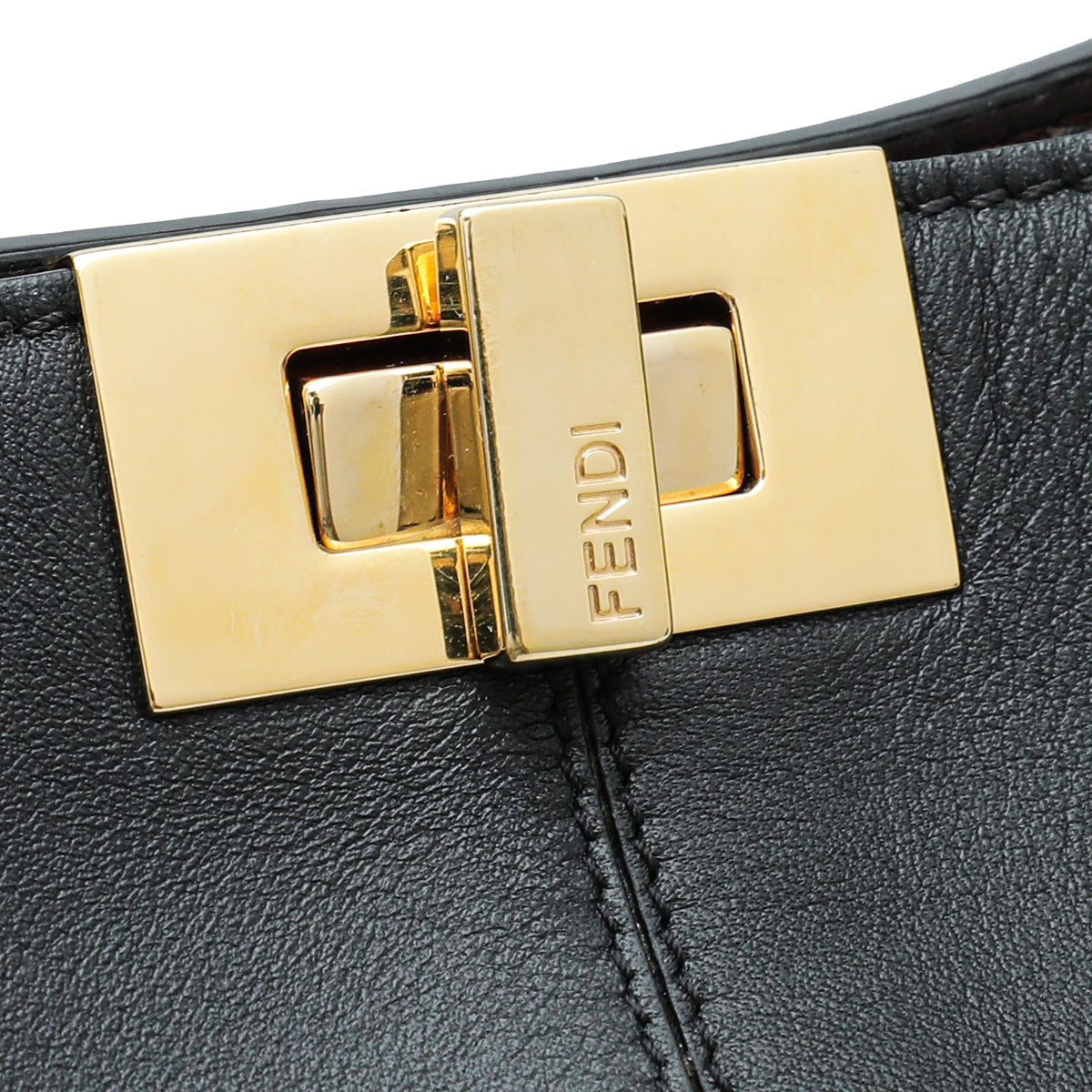 Fendi Black Peekaboo X Lite Bag