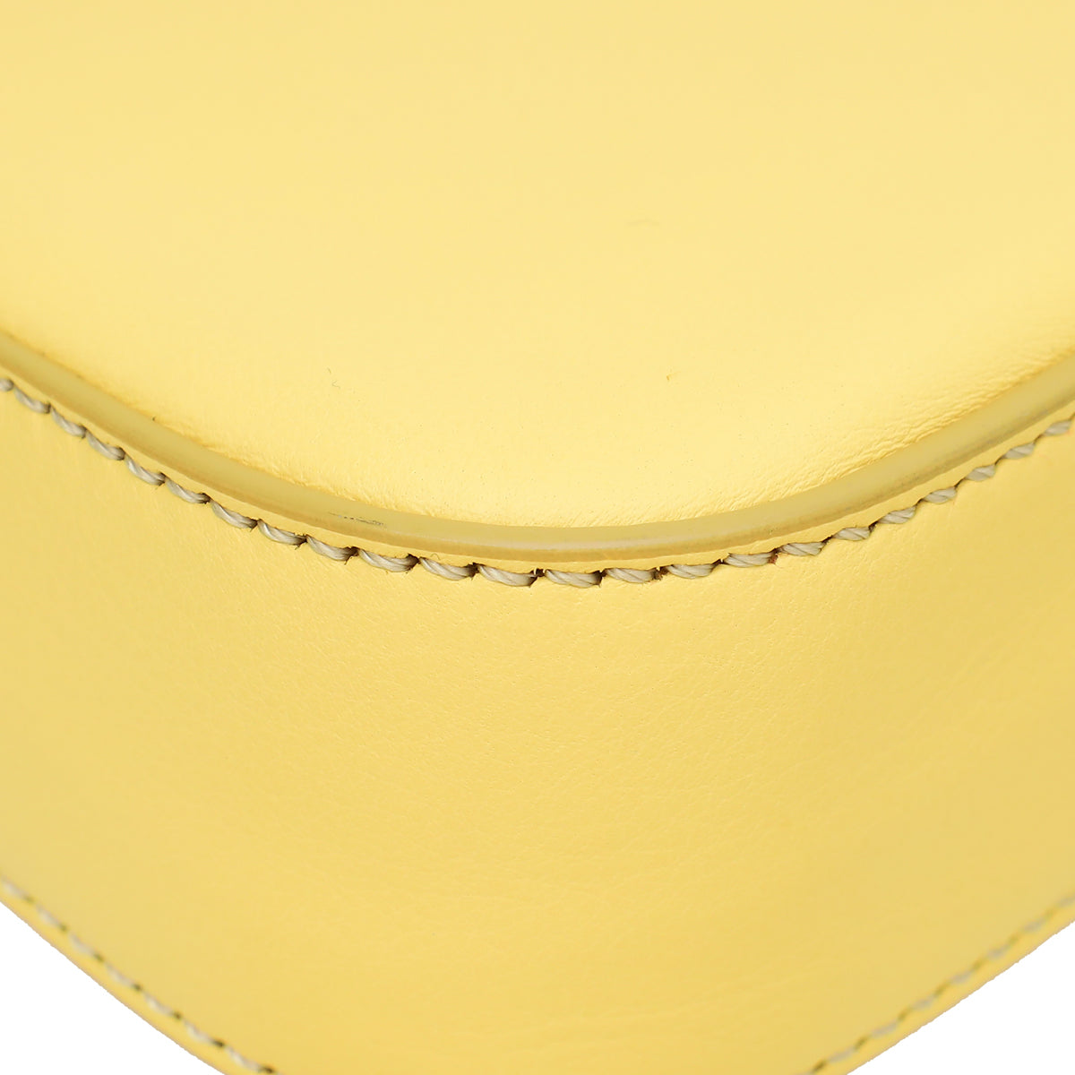 Fendi Yellow Baguette Crystal Embellished Medium Bag