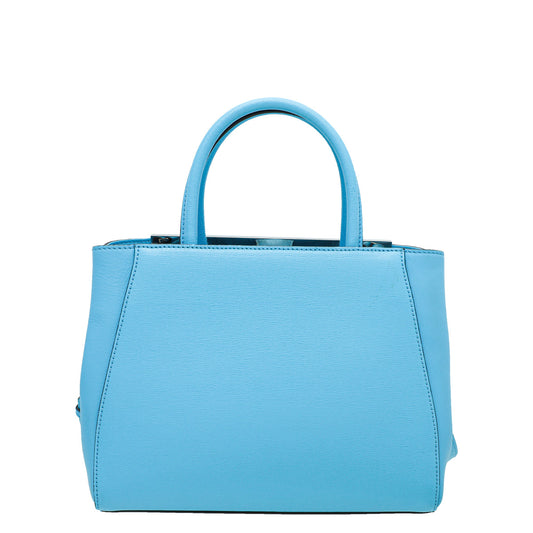 Fendi Blue 2 Jours Petite Bag