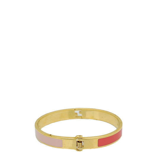 Fendi Bicolor FF Fendista Bracelet