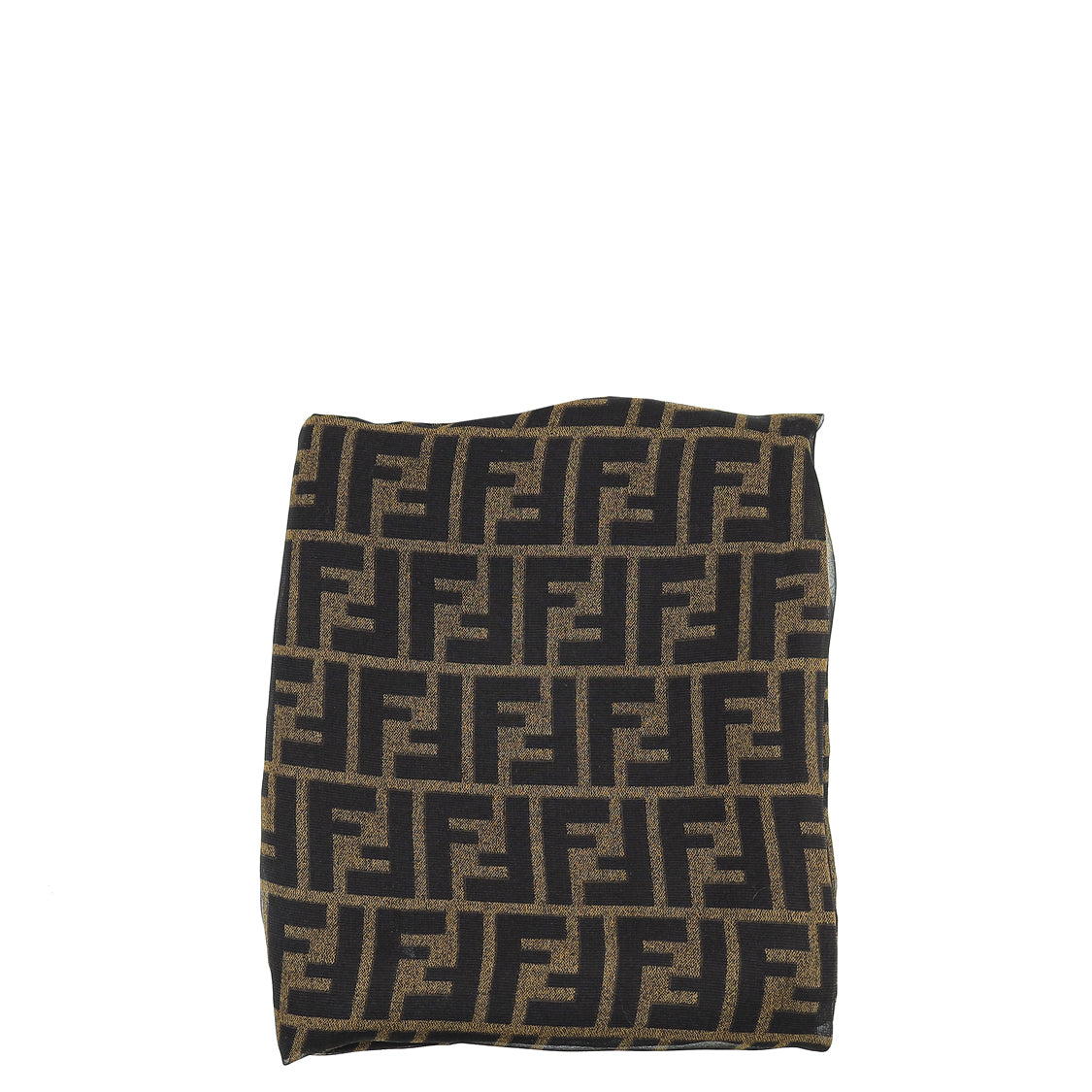 Fendi Tobacco Zucca Double Lined Scarf