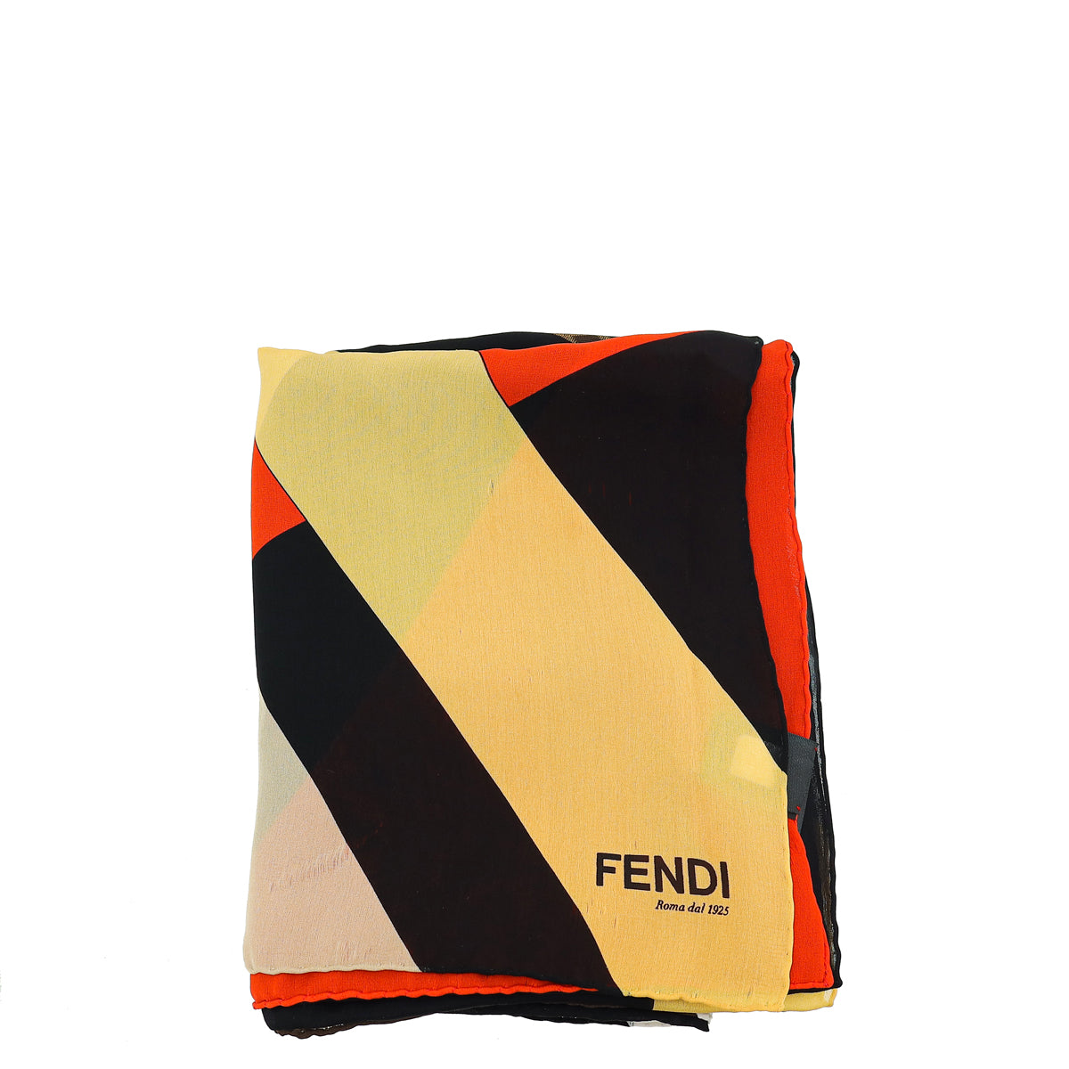 Fendi Zucca Colorblock Scarf