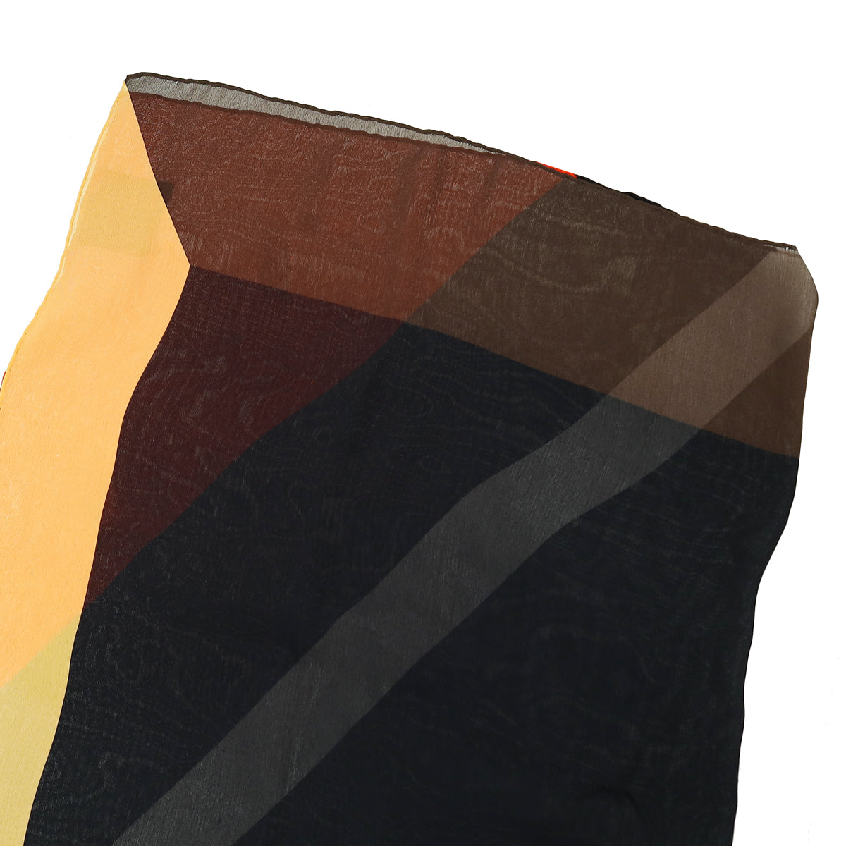 Fendi Zucca Colorblock Scarf