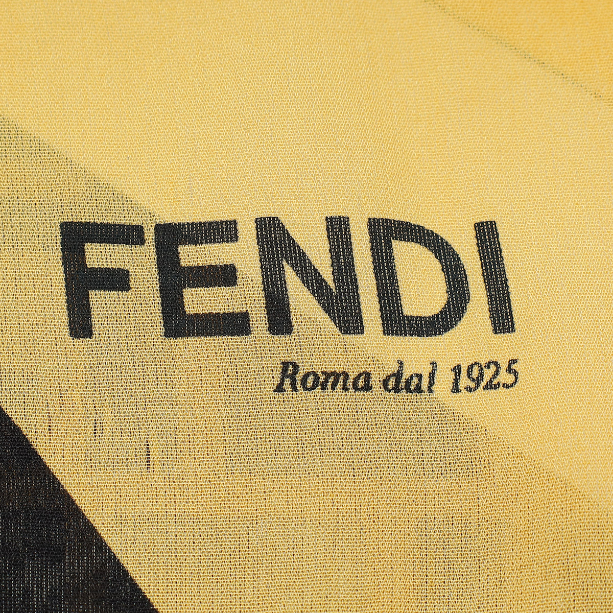 Fendi Zucca Colorblock Scarf