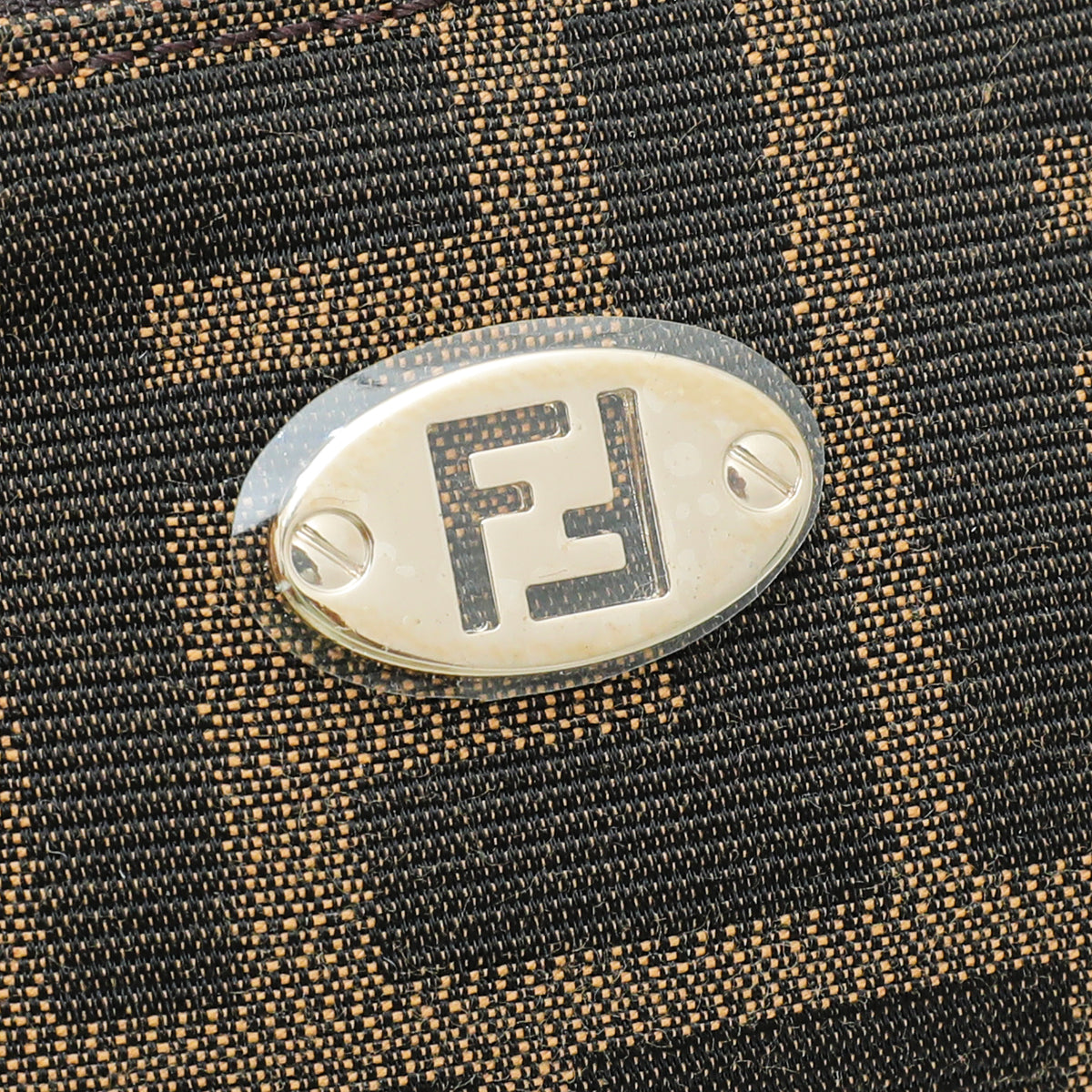 Fendi Tobacco Zucca Coin Purse Key Holder