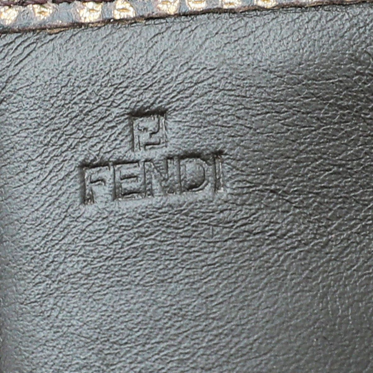 Fendi Metallic Tobacco Zucca Continental Wallet