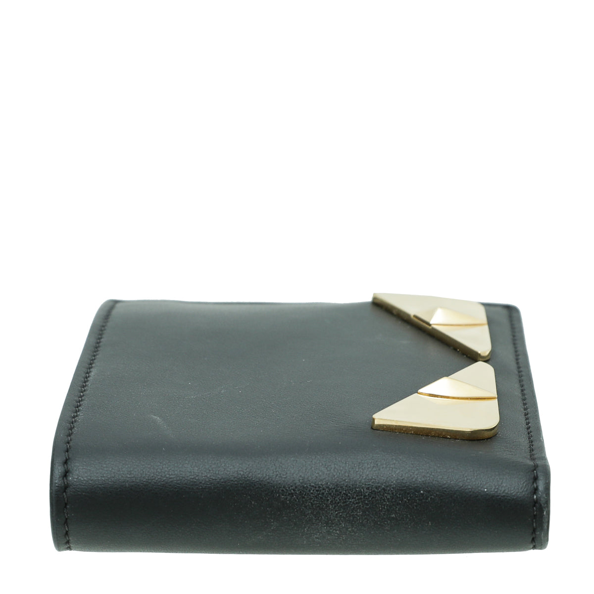 Fendi Black Monster Eye Bi-Folder Wallet