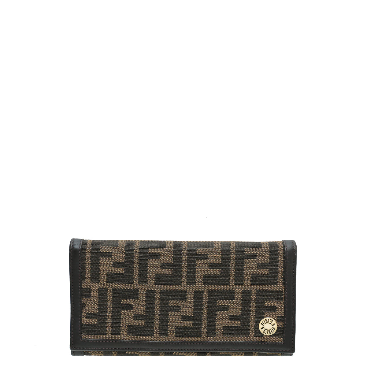 Fendi Tobacco Zucca Continental Wallet