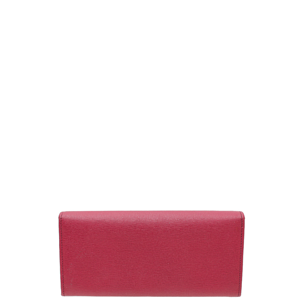 Fendi Dark Fuchsia Logo Continental Wallet