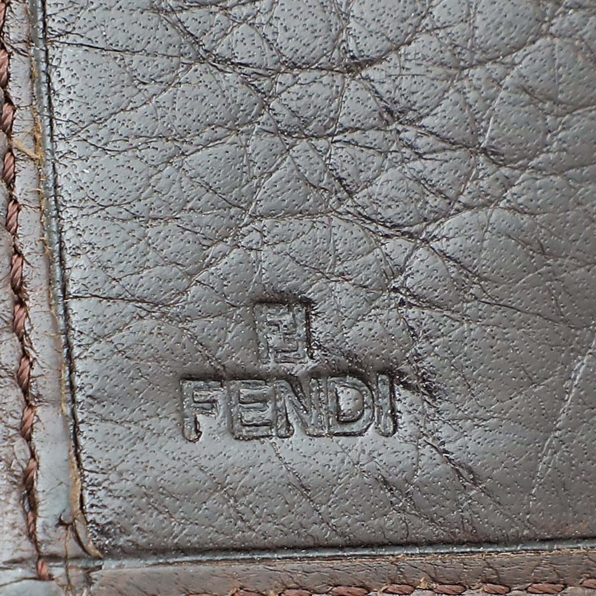 Fendi Tobacco Zucca Continental Wallet