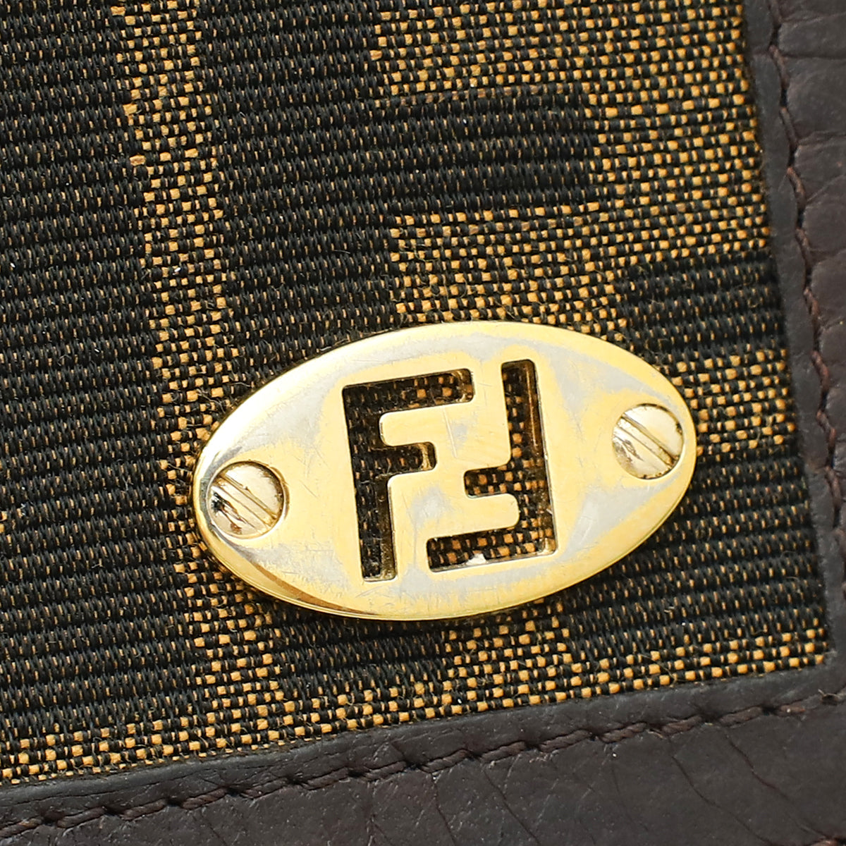 Fendi Tobacco Zucca Continental Wallet