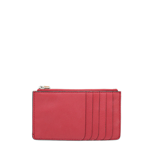 Fendi Tricolor Zipped Card Holder