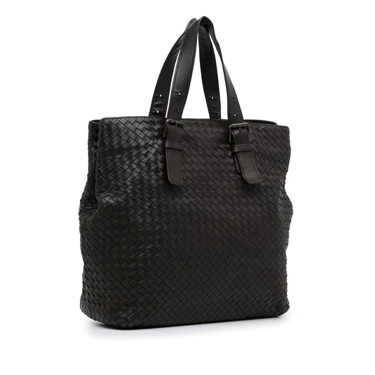 Brown Bottega Veneta Intrecciato Tote Bag