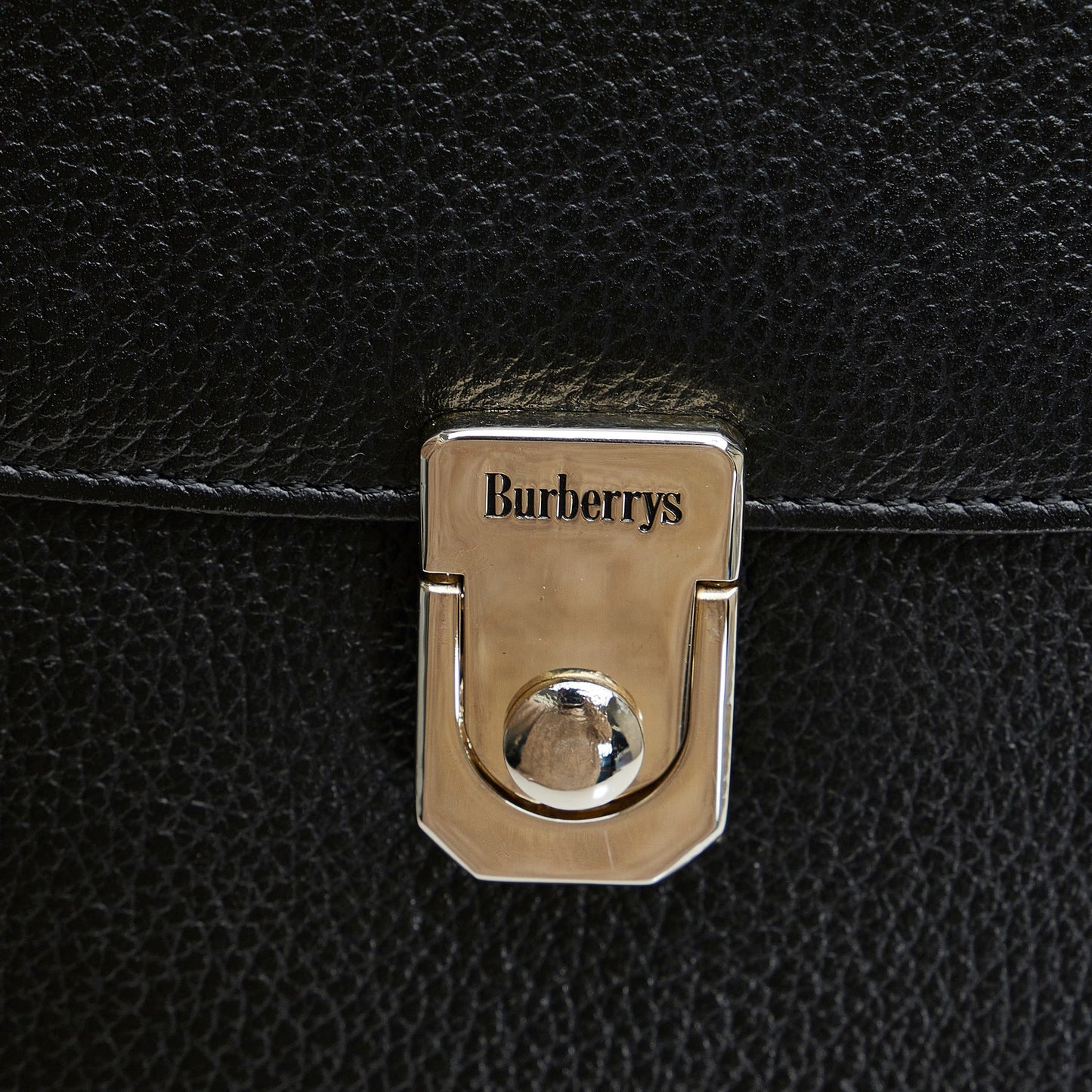 Burberry Top Handle Bag Black