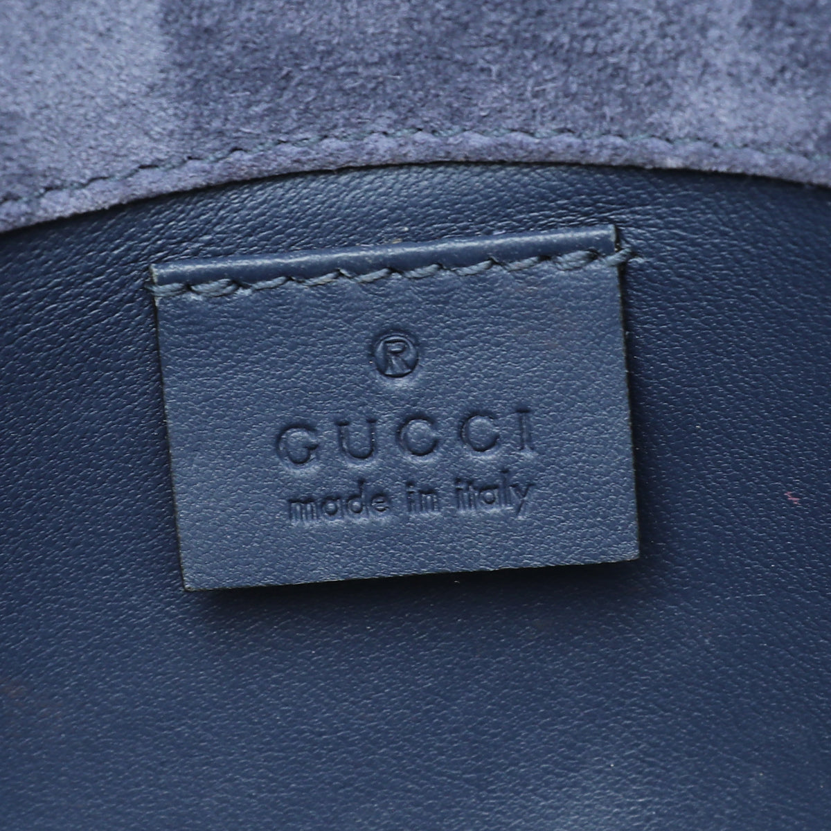 Gucci Purple GG Micro Guccissima Broadway Small Clutch