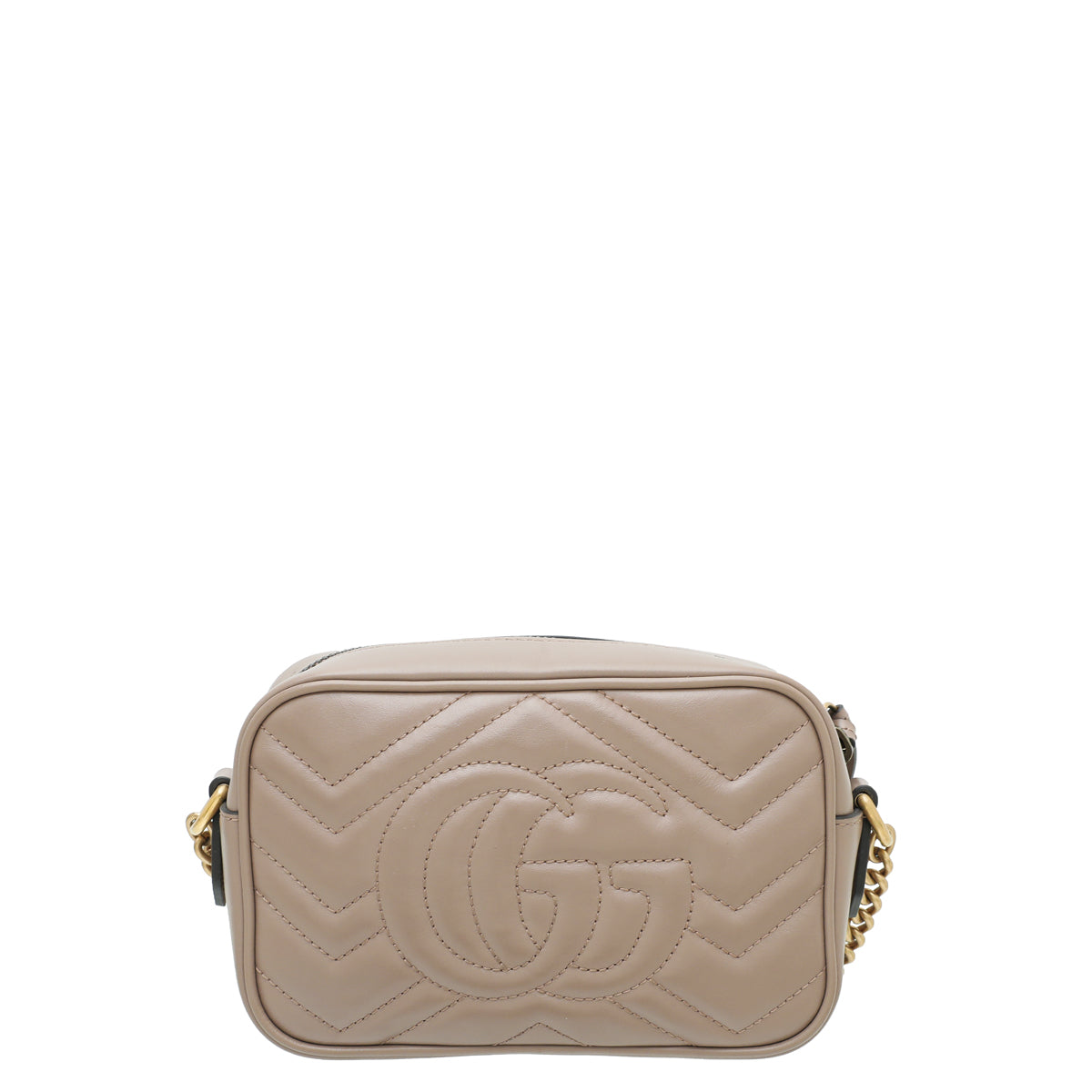 Gucci Dusty Pink GG Marmont Matelassé Mini Bag