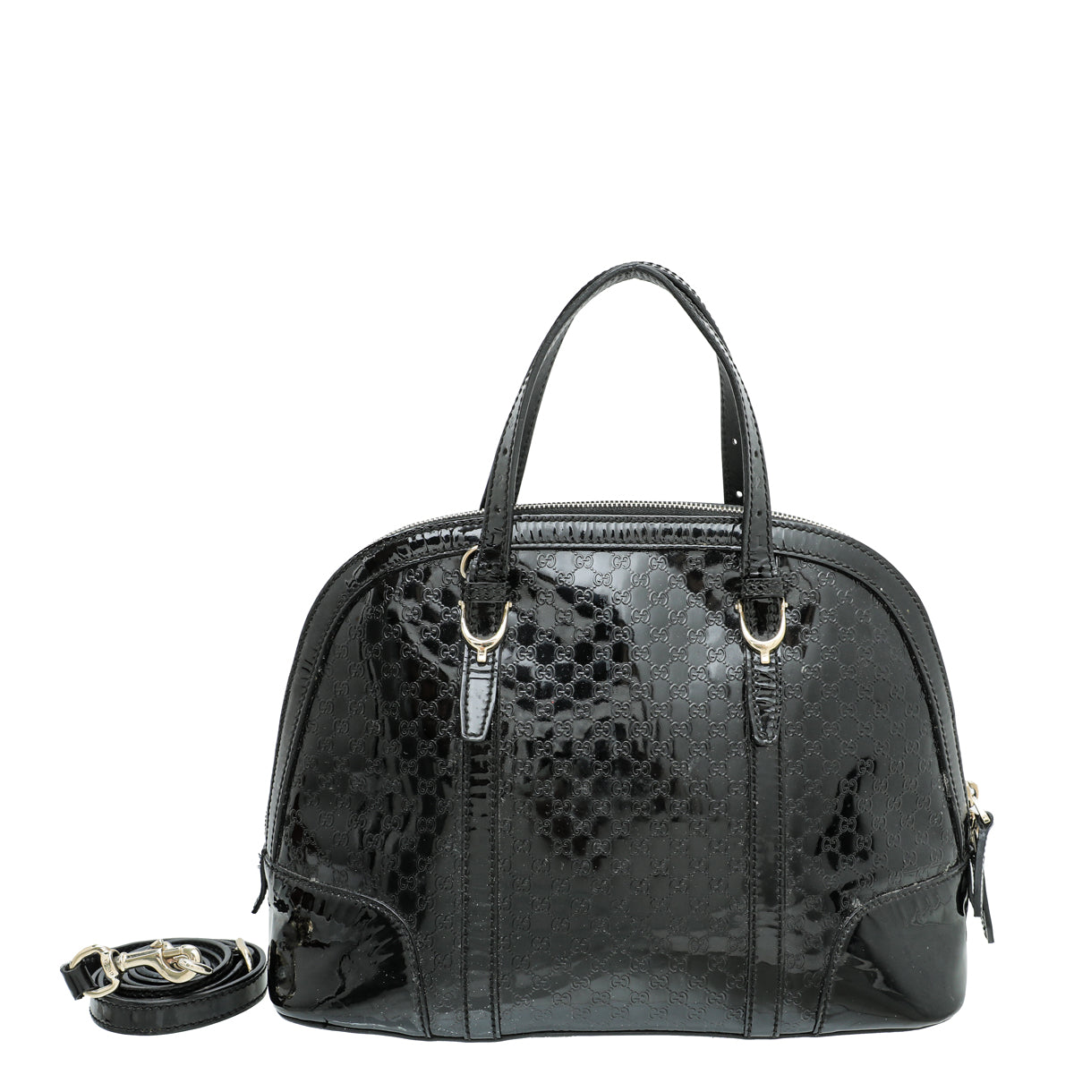 Gucci Black GG Microguccissima Nice Small Bag