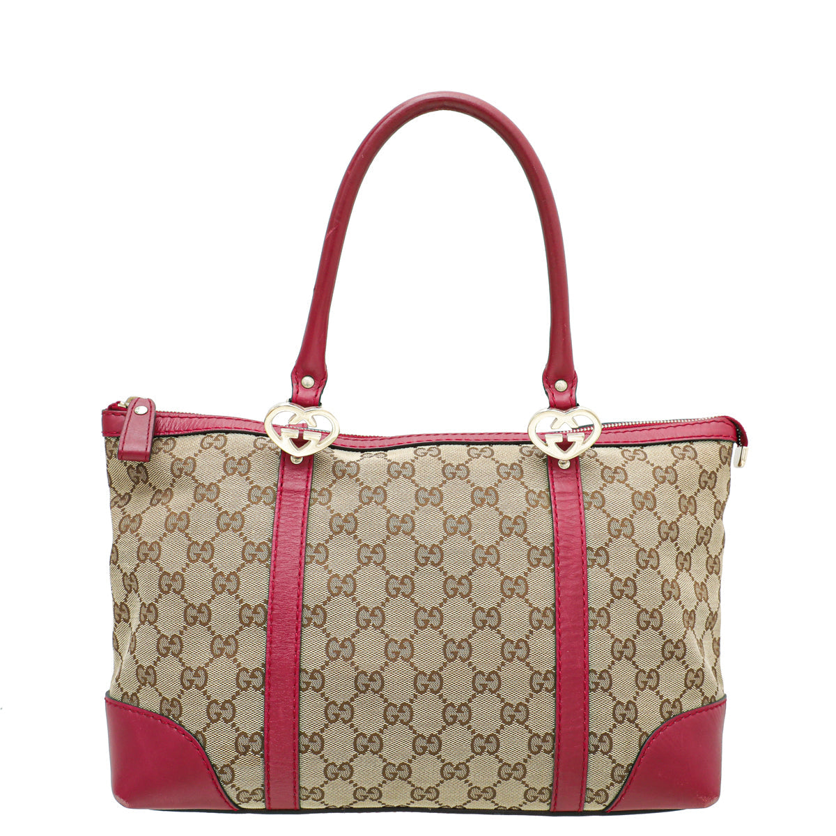 Gucci Bicolor GG Heart Bag