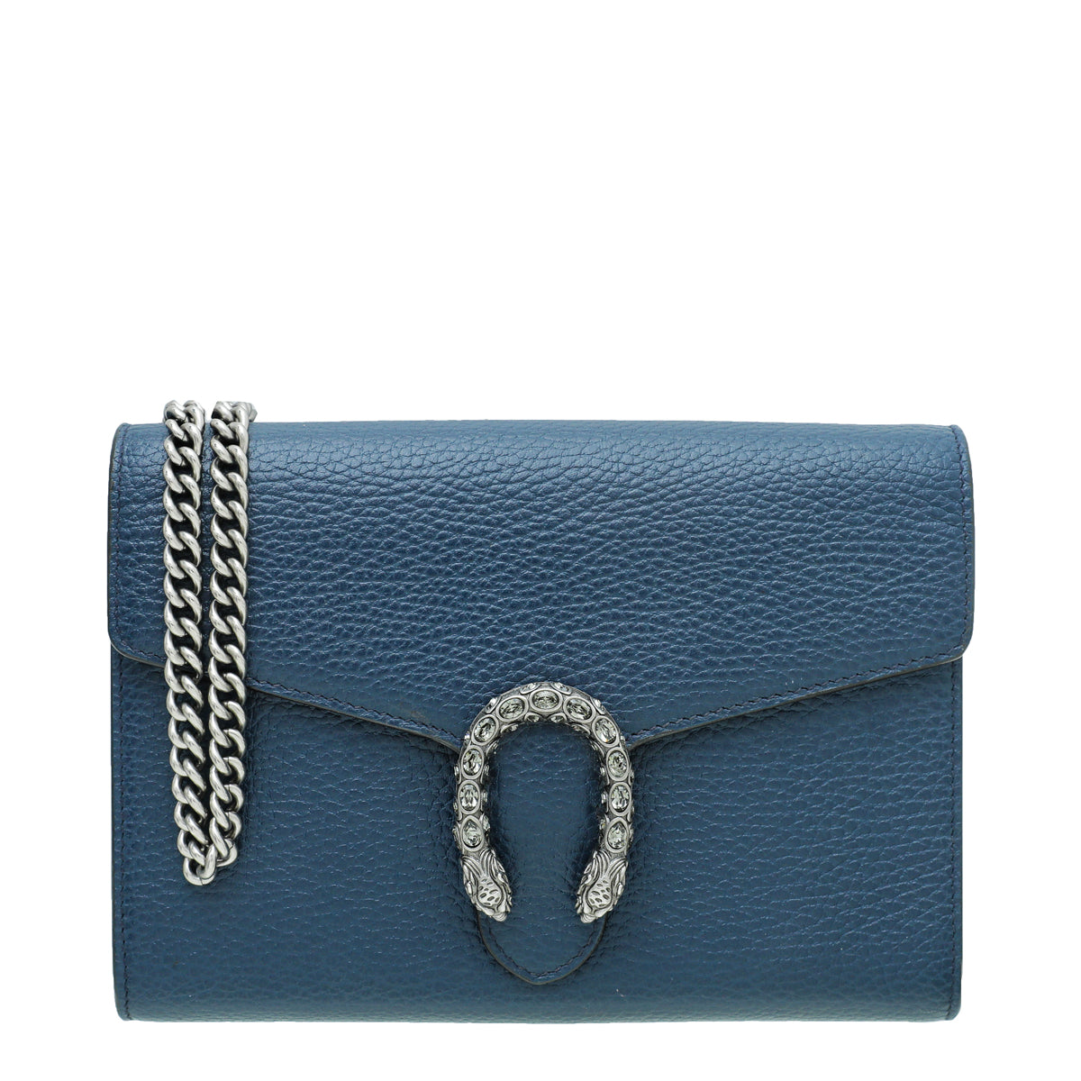 Gucci Navy Blue Dionysus Mini Chain Bag