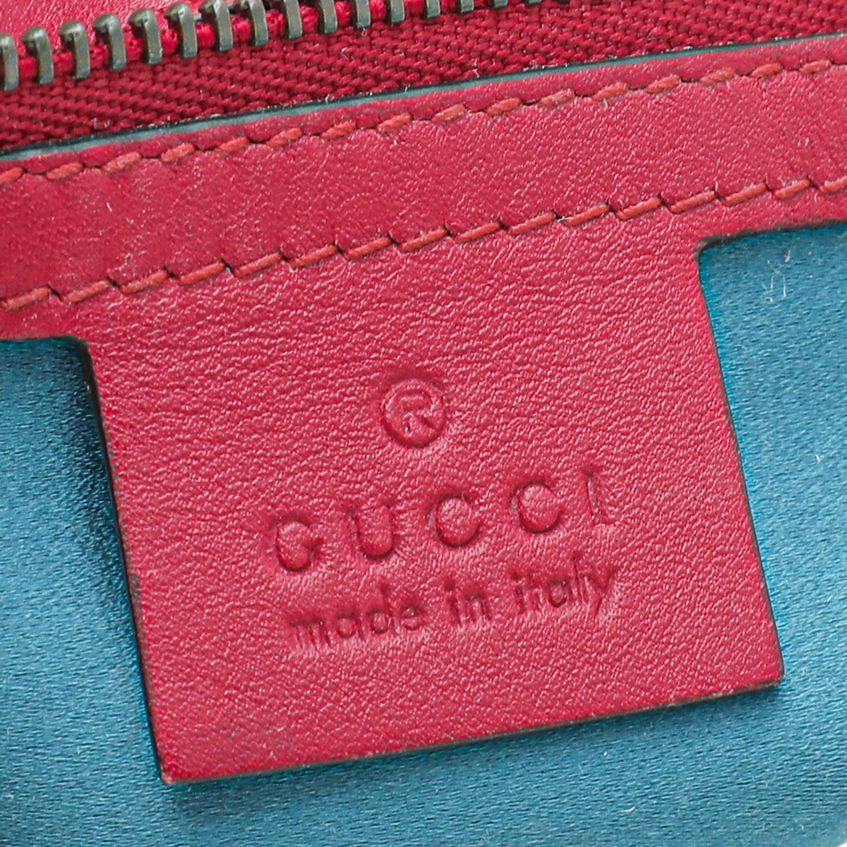 Gucci Red GG Velvet Marmont Small Bag