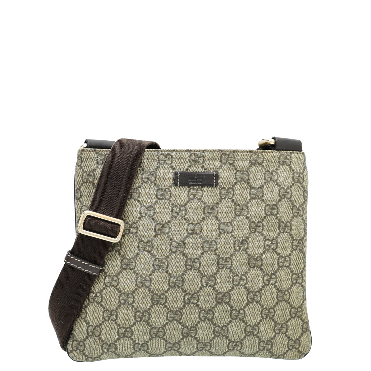 Gucci Bicolor GG Supreme Crossbody Messenger Bag