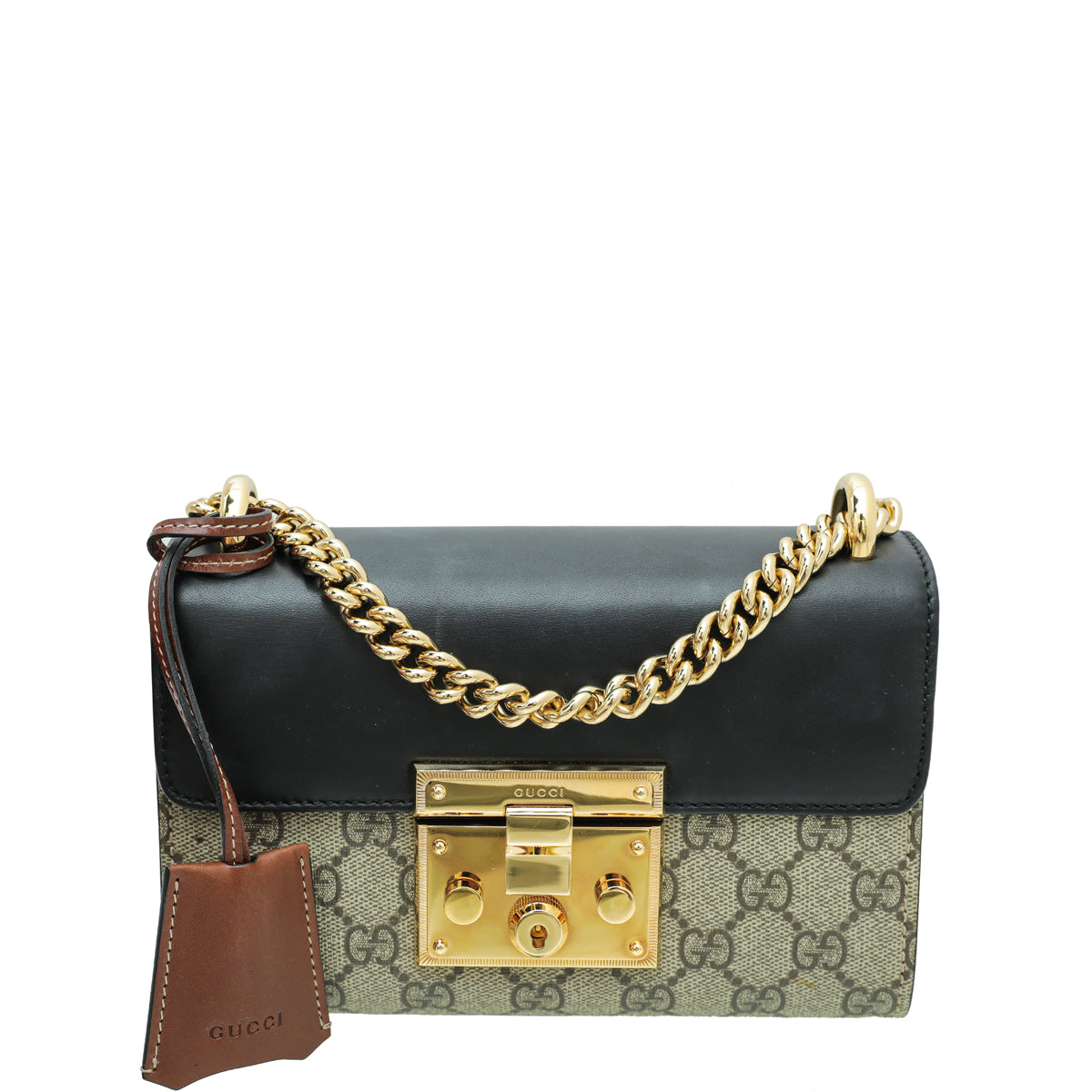 Gucci Tricolor GG Padlock Small Bag