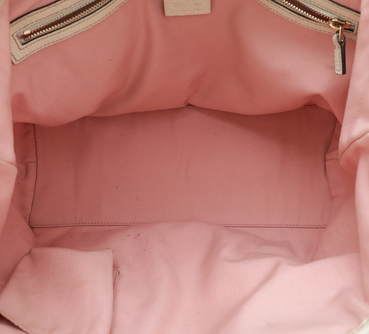 Gucci Pink GG Web Jolicoeur Tote Bag