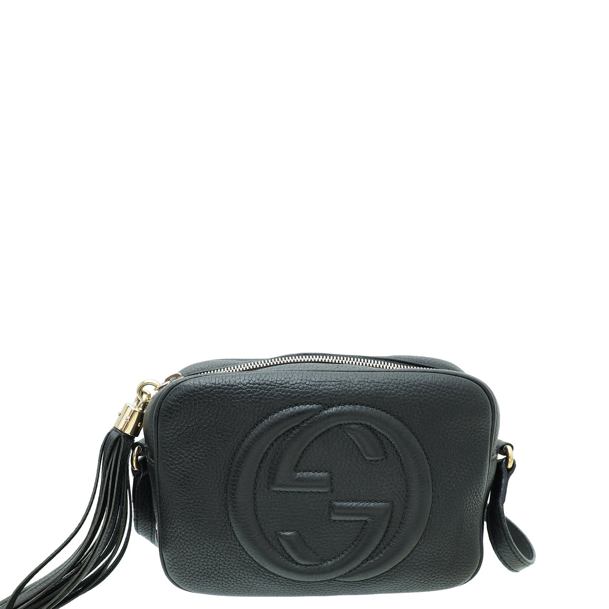 Gucci Black Disco Soho Small Crossbody Bag