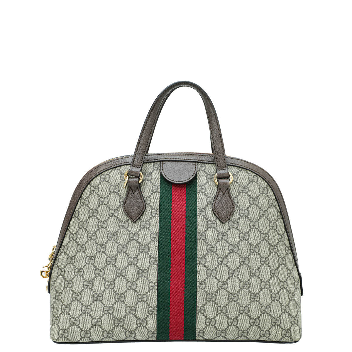 Gucci Multicolor GG Supreme Web Ophidia Top Handle Dome Bag