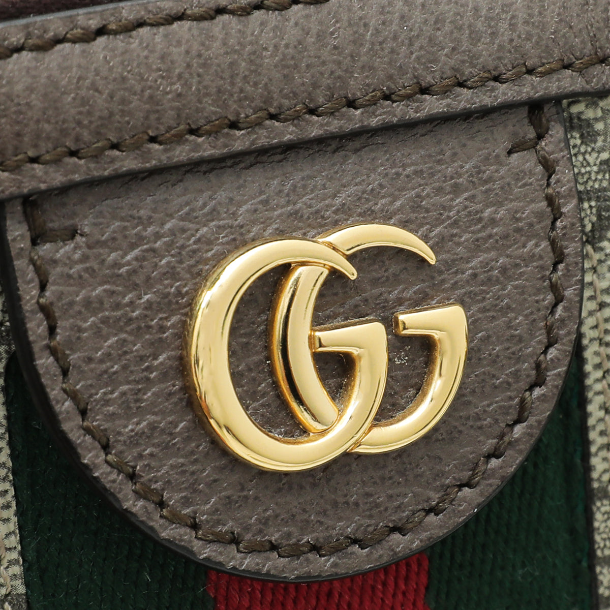 Gucci Multicolor GG Supreme Web Ophidia Top Handle Dome Bag