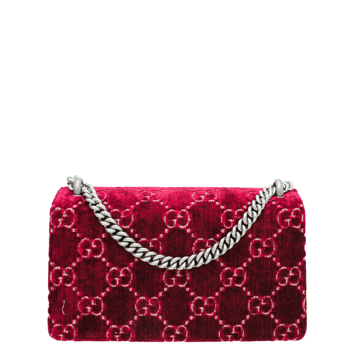 Gucci Bicolor GG Velvet Dionysus Small Bag