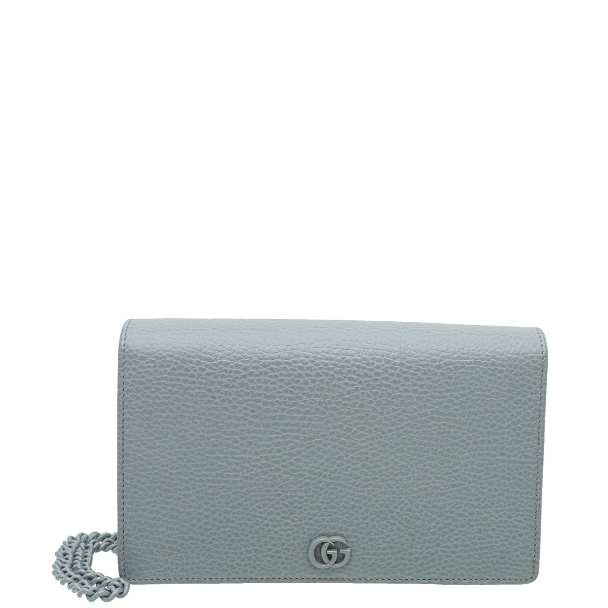 Gucci Grey GG Marmont Mini Chain Bag