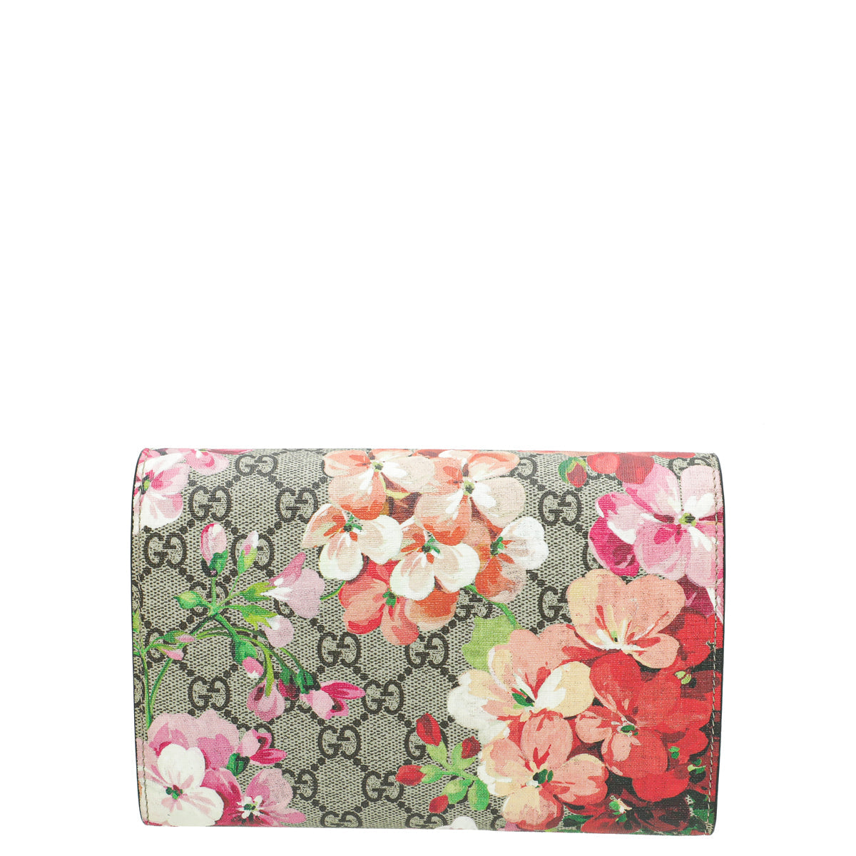 Gucci Ebony Multicolor GG Supreme Blooms Mini Dionysus Chain Bag