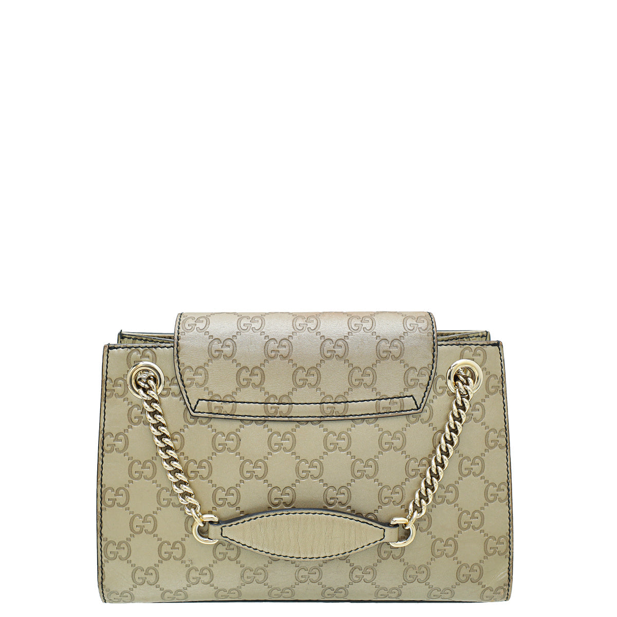 Gucci Champagne GG Guccissima Emily Small Shoulder Bag