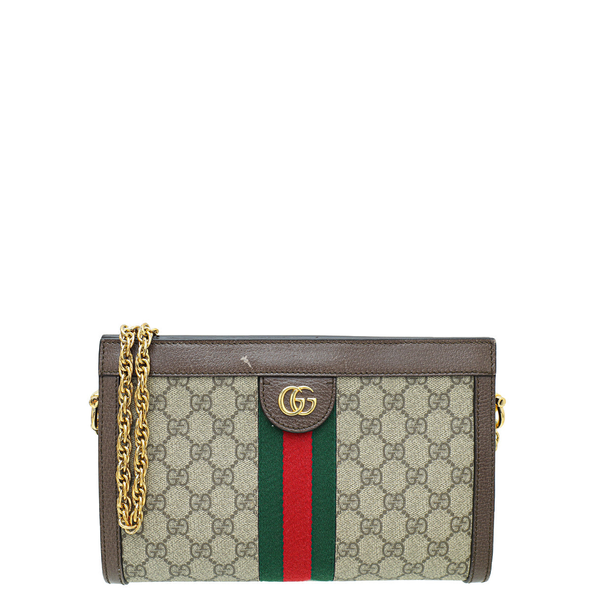 Gucci Bicolor GG Supreme Ophidia Small Shoulder Bag