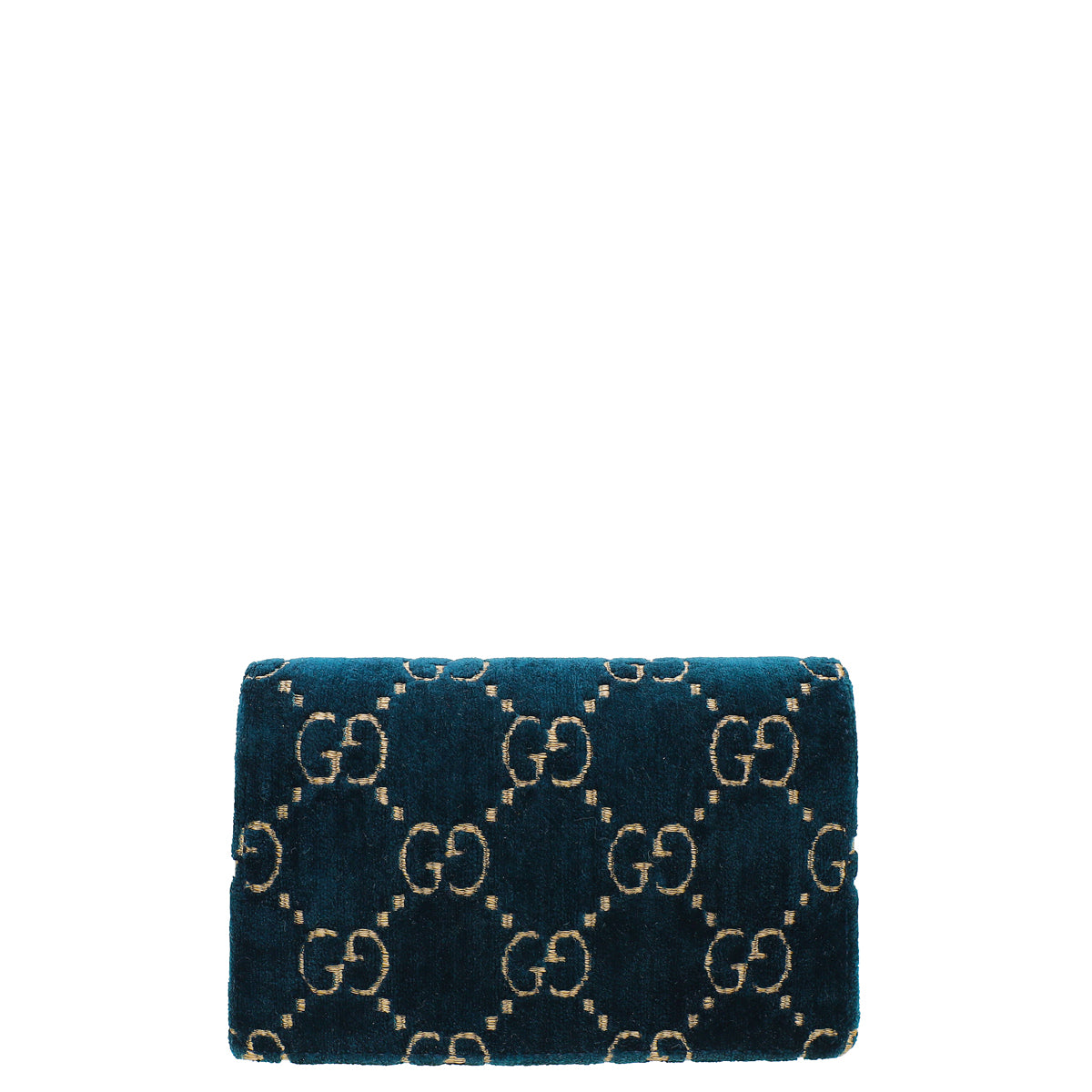 Gucci Navy Blue Velvet Dionysus Super Mini Bag