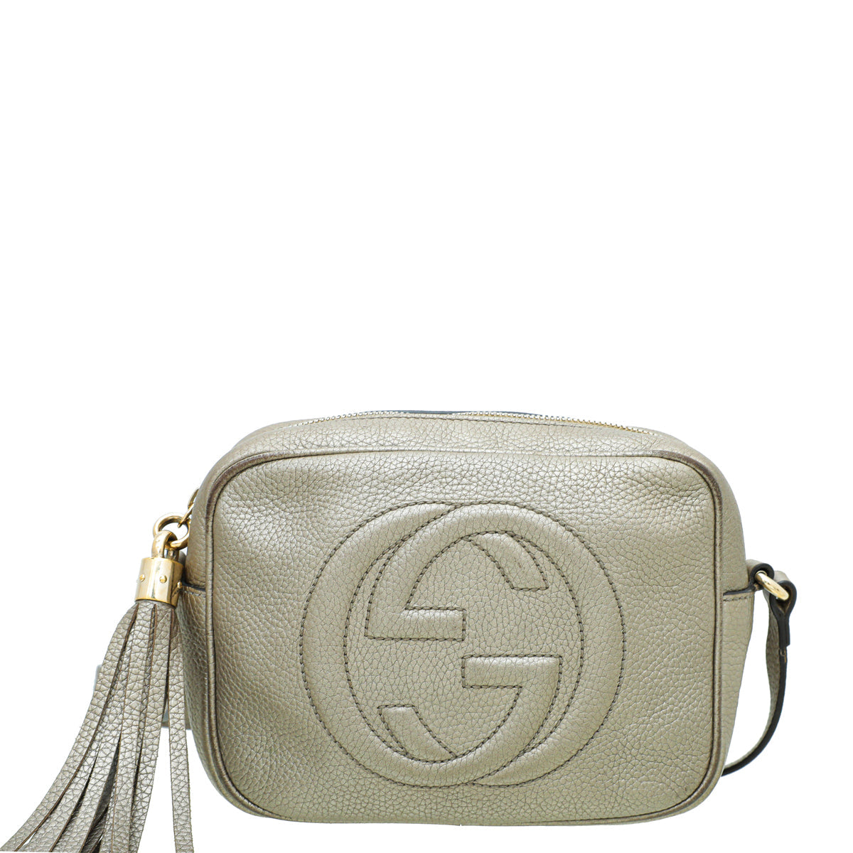 Gucci Champagne Disco Soho Bag