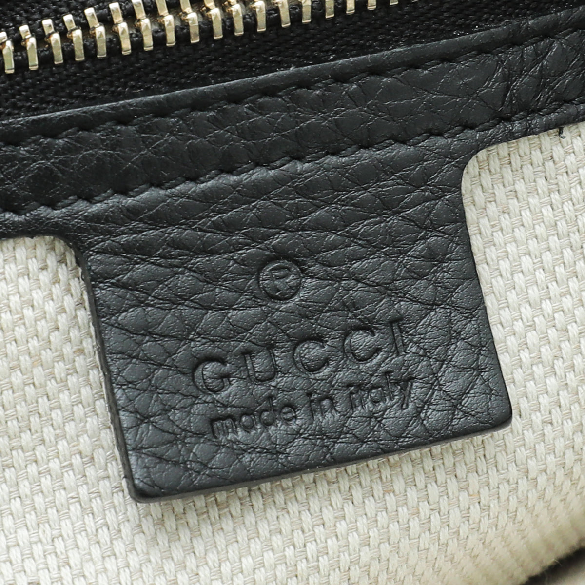 Gucci Black Soho Tassel Tote Medium Bag