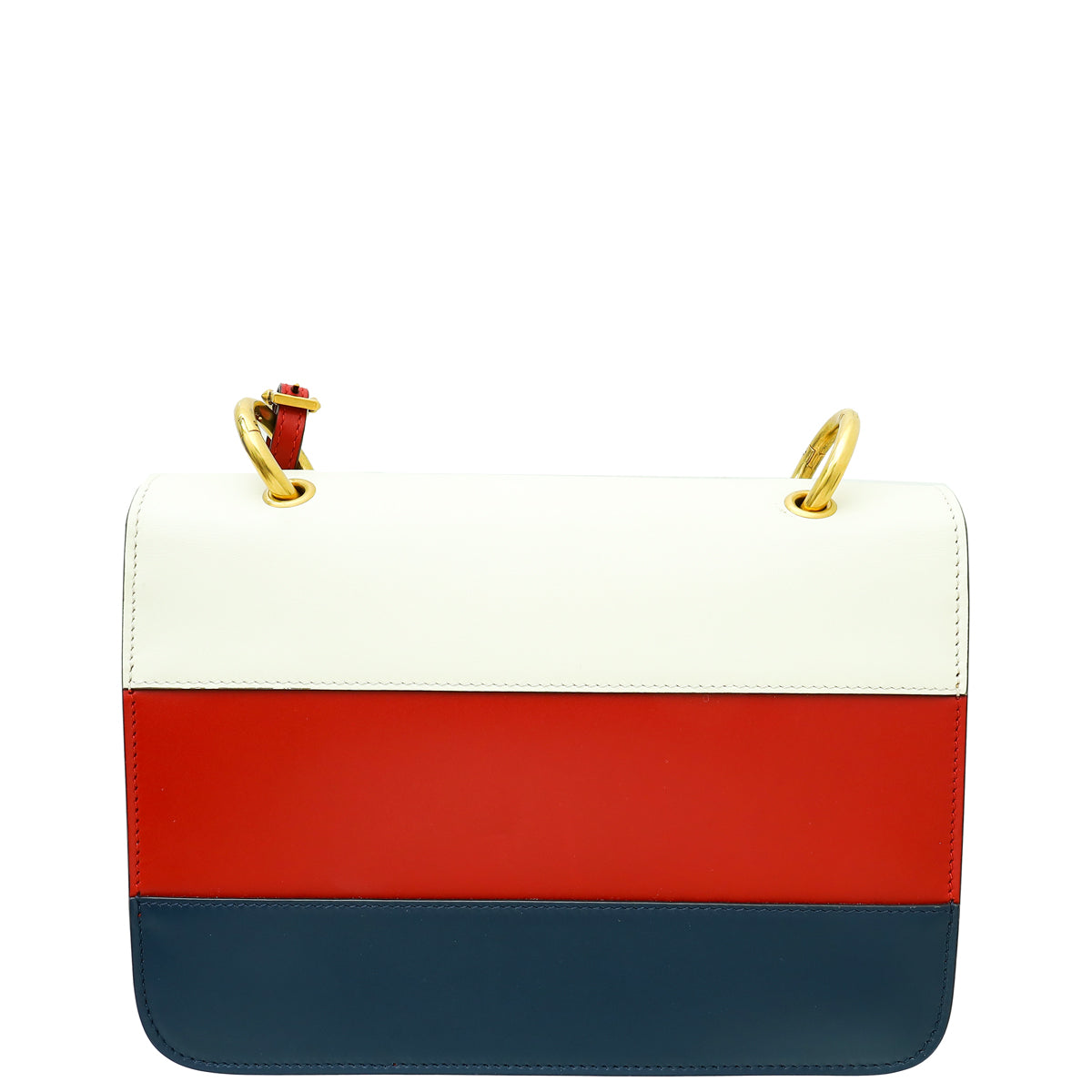 Gucci Tricolor Sylvie Web Queen Margaret Shoulder Bag