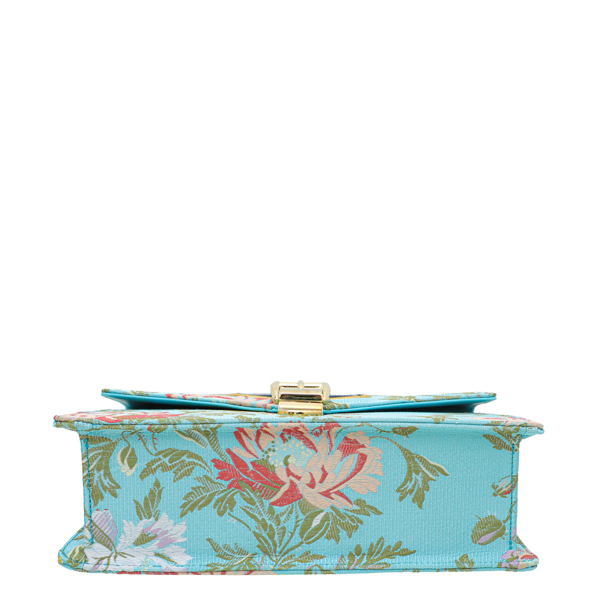 Gucci Light Blue Sylvie Garden Medium Shoulder Bag