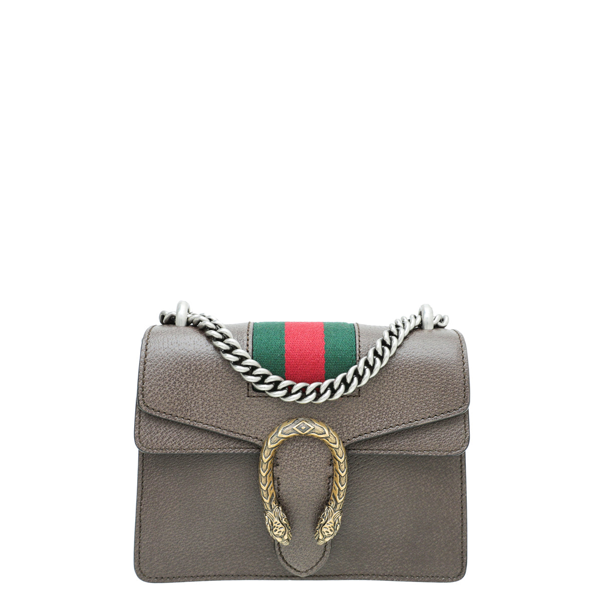 Gucci Brown Web Dionysus Mini Bag