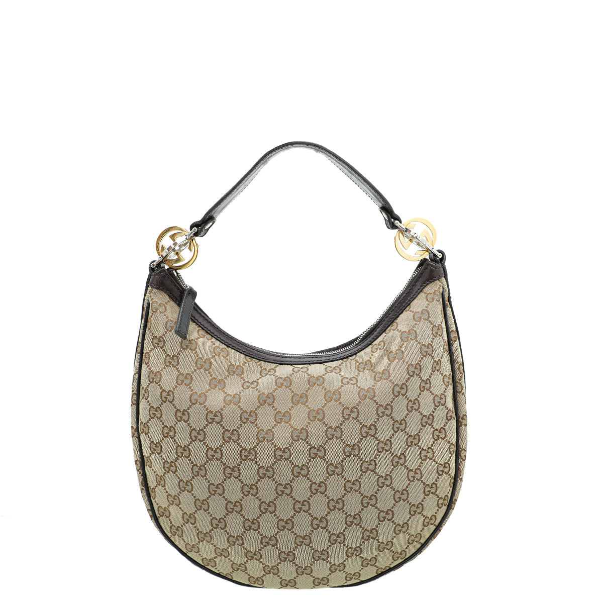 Gucci Bicolor GG Twins Medium Hobo Bag